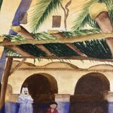 Signed Vintage Watercolor