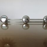 3-70s gold metal coat holder