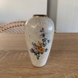 Vase motifs fleurs