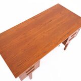 Teak desk, Denmark, 1960s.