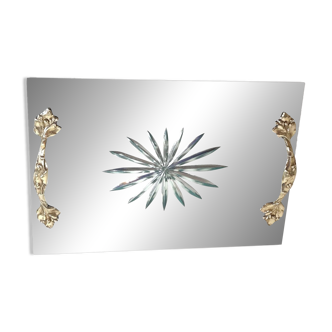 Bandeja de cristal. España, 1940s.