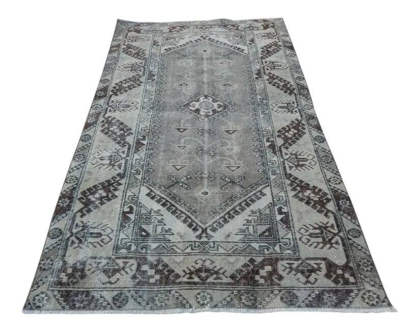 Vintage handmade Turkish rug 120x200 cm