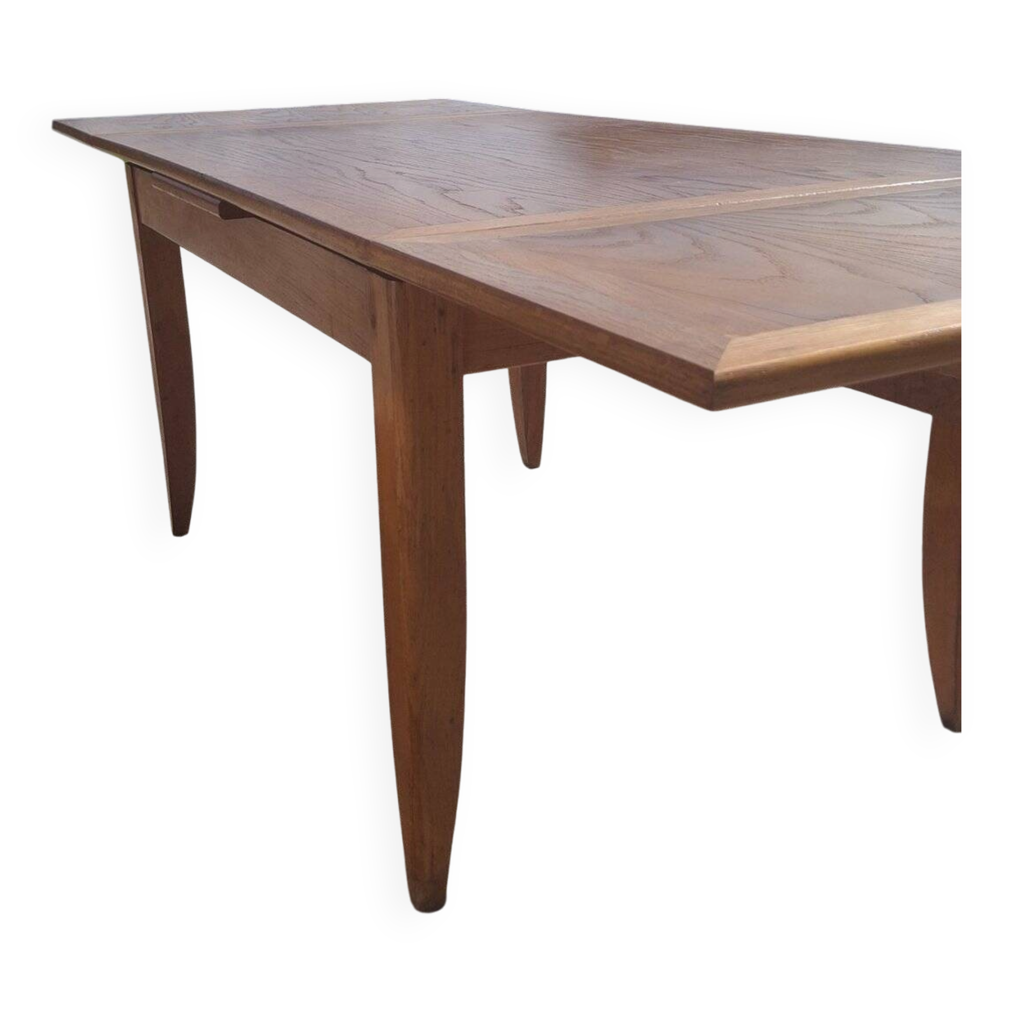 Scandinavian solid oak table from the 1960s-70s.