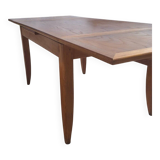 Scandinavian solid oak table from the 1960s-70s.