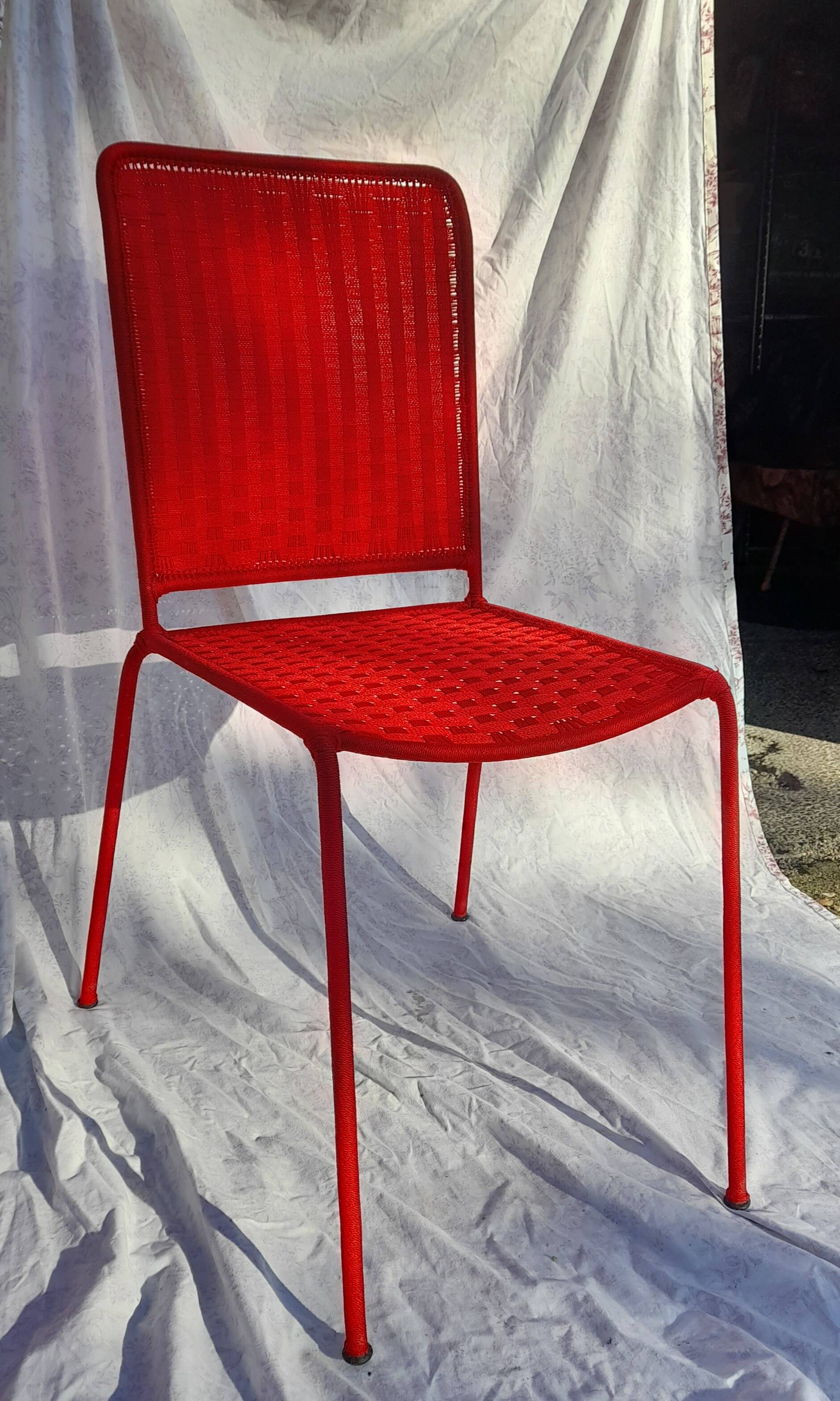 Spun chair (indoor - outdoor): dining room, bistro, office, garden