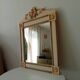 Vintage bohemian mirror from the 80s in carved wood.