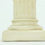Neo classical plaster pedestal plant table 1980s