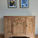 Low wooden buffet