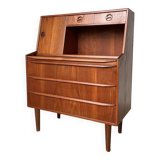 Danish teak secretary from the 60s