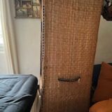 Fauteuil cabine canné années 1900
