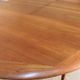 Scandinavian vintage teak dining table with 2 extension cords hidden by Svend Aage Madsen for Knudsen - Son, Denmark
