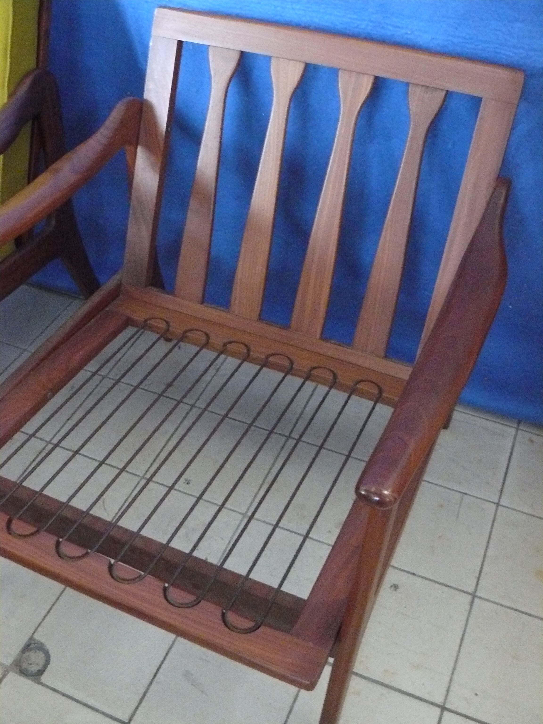 Paire de fauteuils style scandinave des années 60