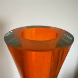 Large vintage Murano glass soliflore vase