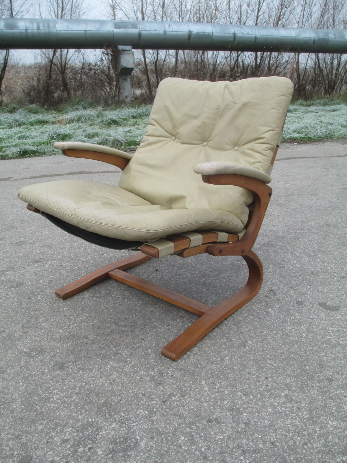 Set of Three Armchairs, Rybo Rykken & Co., Norway, 1970s