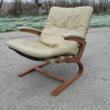 Set of Three Armchairs, Rybo Rykken & Co., Norway, 1970s