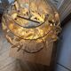 vintage mother-of-pearl lamp