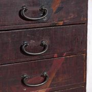 Antique Japanese lacquered kodansu with five drawers – Japan, circa 1900
