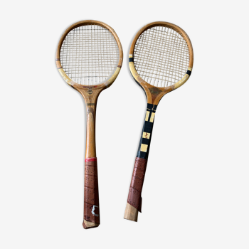 Ancienne raquettes de tennis