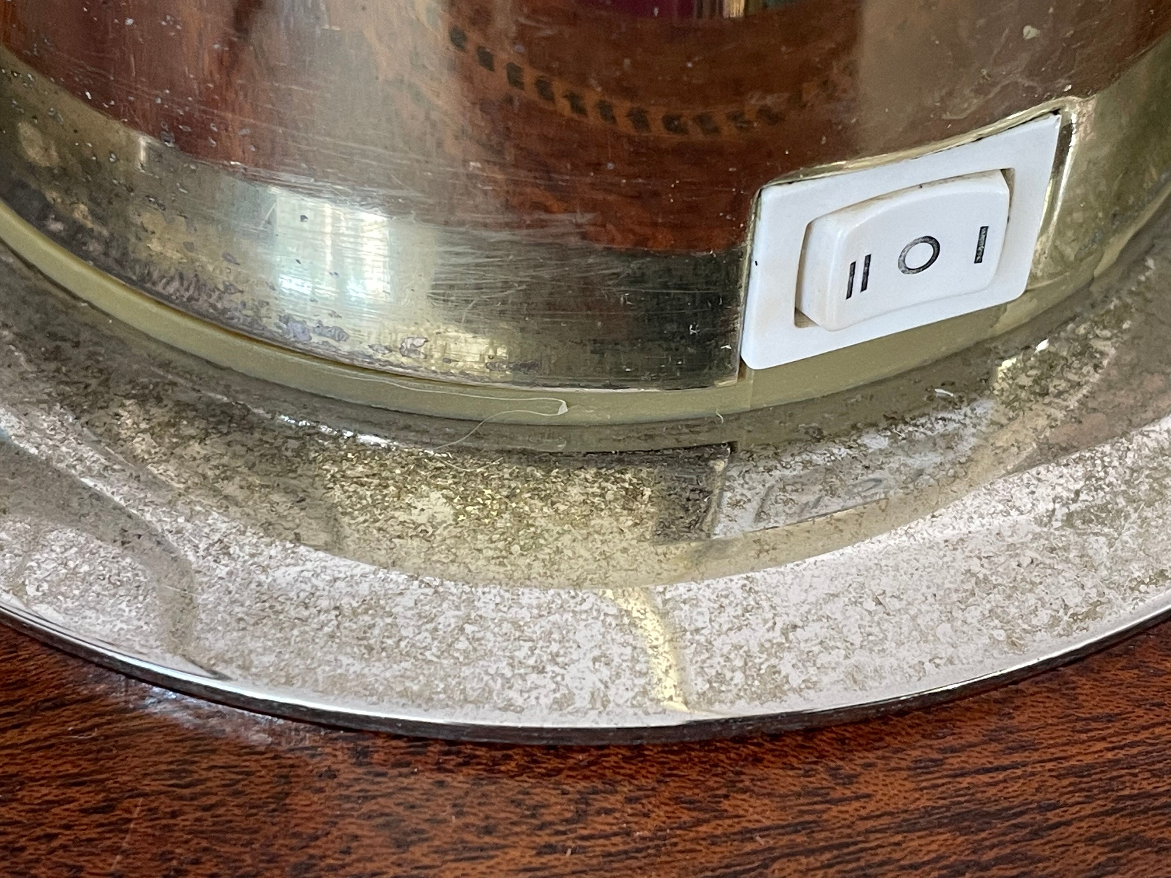 Vintage gold desk lamp