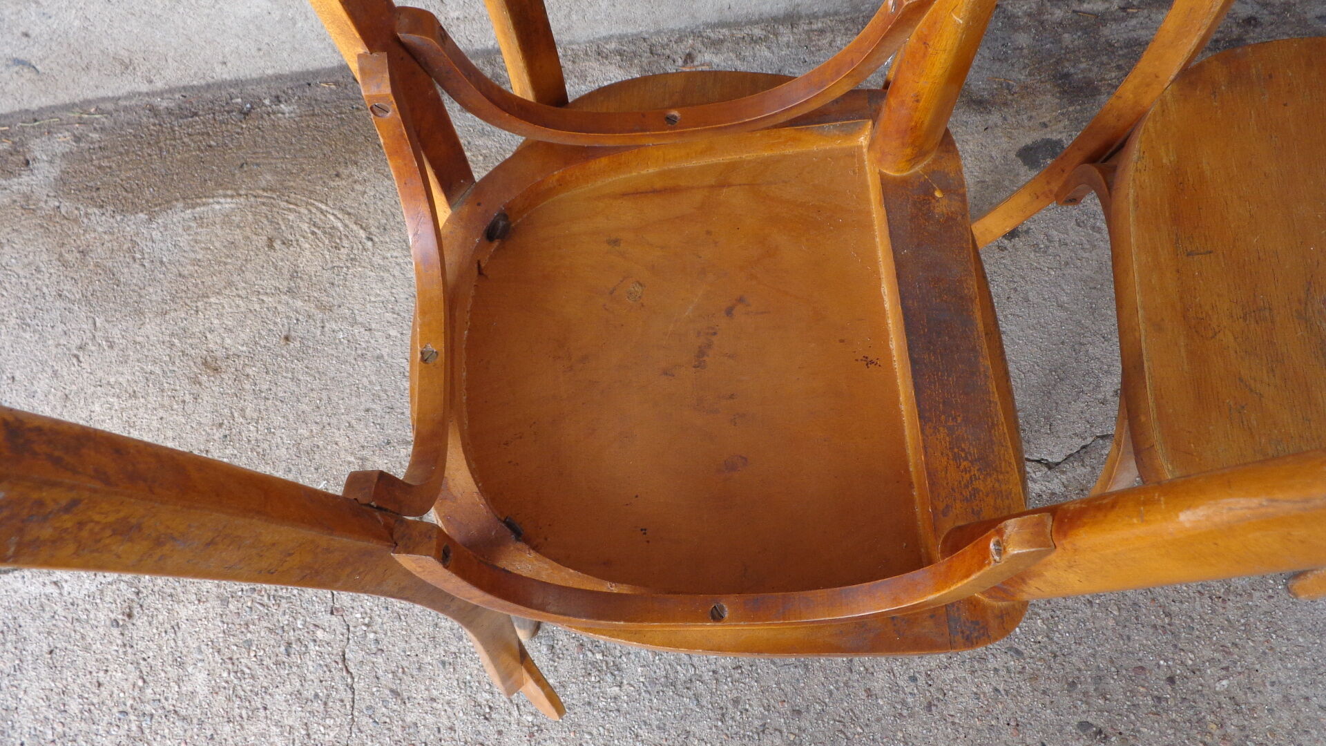 4 Baumann bistro chairs