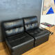 Pair of leather heaters years 70/80