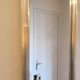 Pierre Vandel Paris - Very beautiful and rare large 1970s design mirror, signed