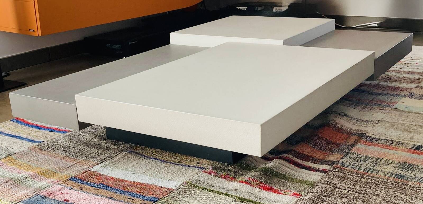 Decalo patine béton gris (roche bobois)