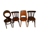 Lot of mismatched bistro chairs