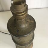 Vintage stoneware lamp