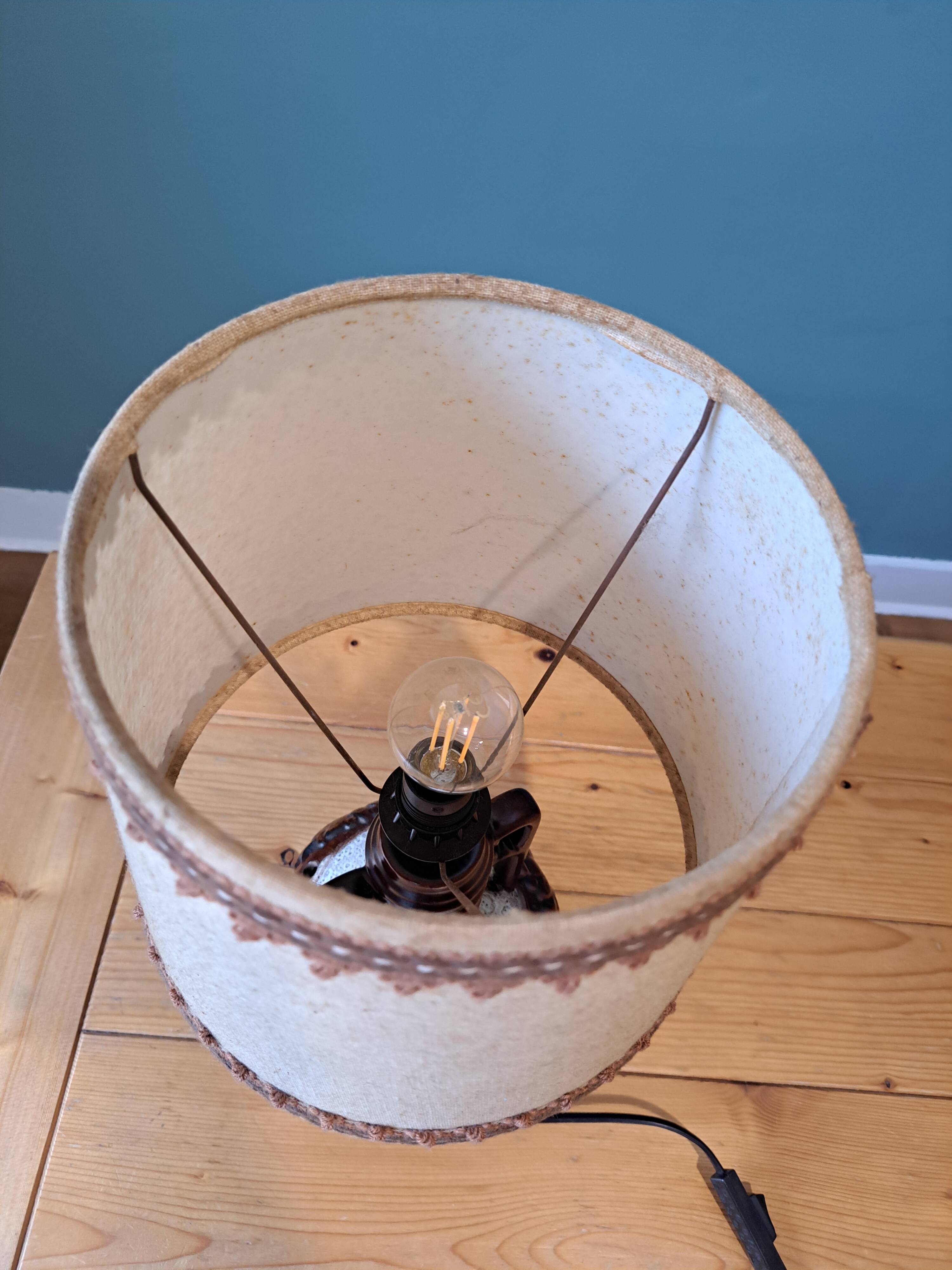 Lampe en céramique