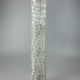 60s 70s wall lamp Hofmeister Leuchten Germany Wall Sconce Ice Glass