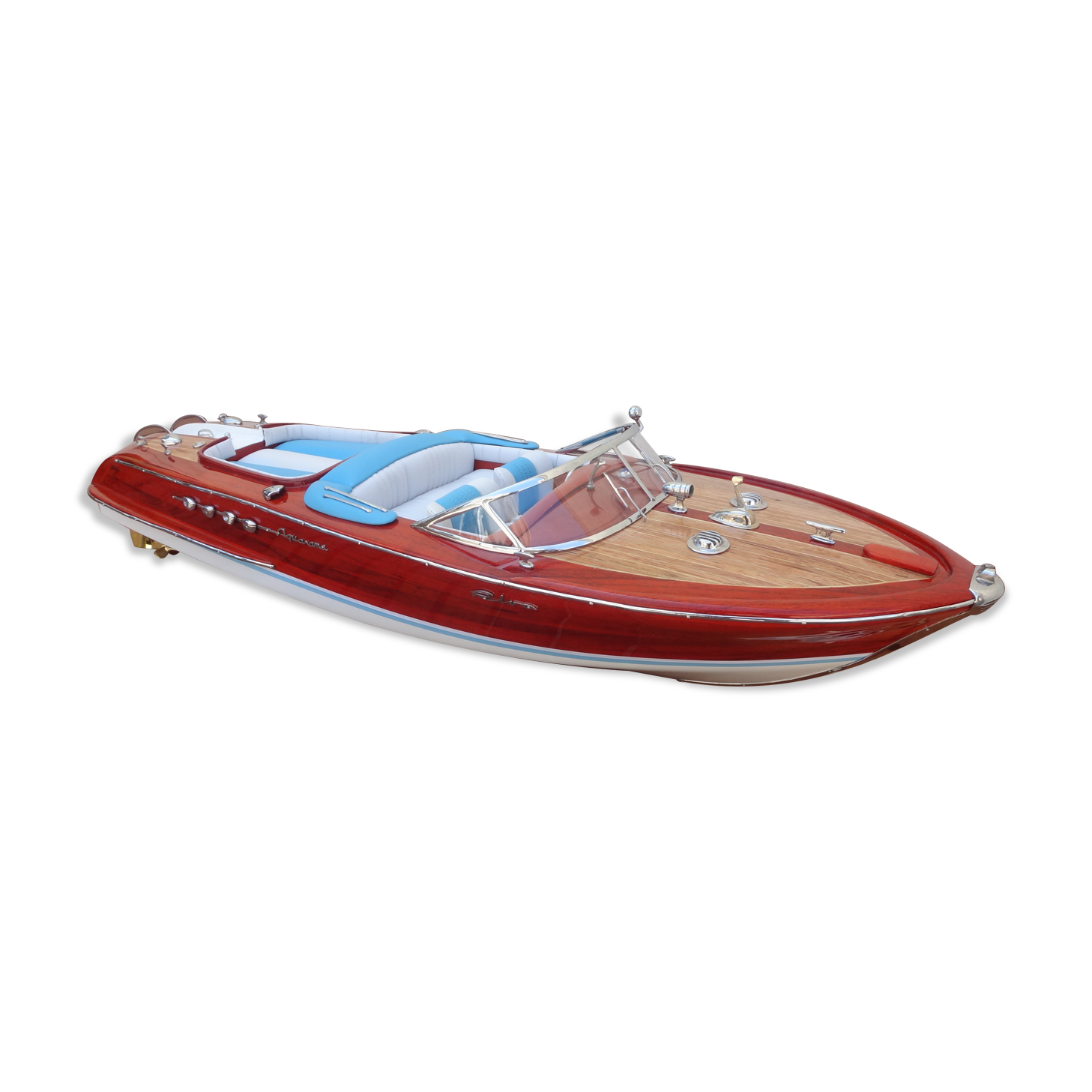 Model boat riva aquarama 65 cm