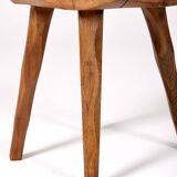 Butalist chair in olive tree, 1960s