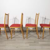 Chairs by Antonín Šuman for Ton, 1960s, Set of 4