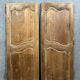 Pair of 18th century woodwork doors in poplar
