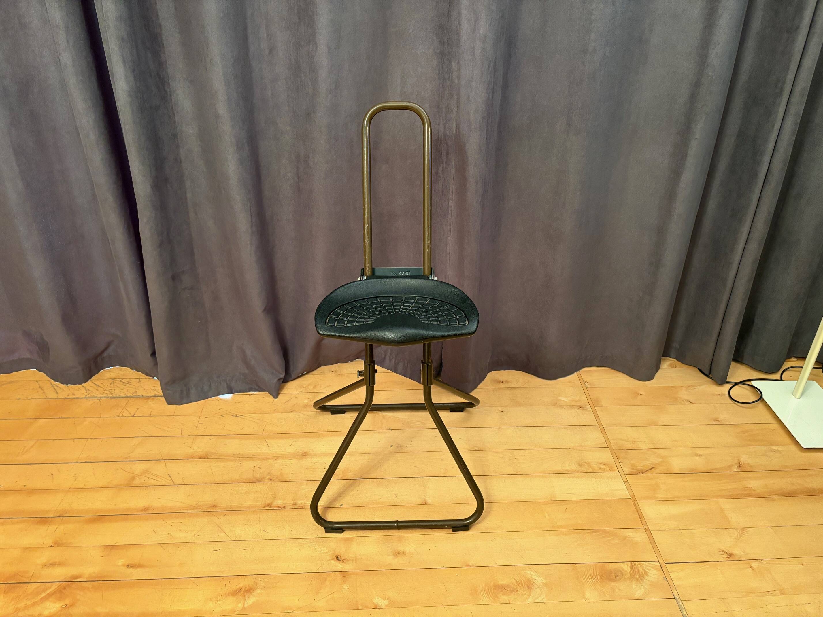 Tabouret ajustable par Brand/Häfner, Bad Essen, Allemagne années 1980