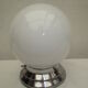 Ceiling lamp or wall sconce, in white opaline