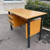Vintage modernist desk 1950-60 wood