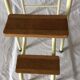 Tabouret escabeau escamotable vintage