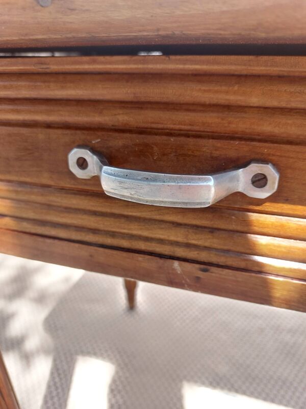 table de bistrot, campagne ou bureau, 2 tiroirs