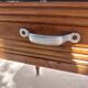 bistro table, countryside or office, 2 drawers