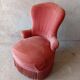 Vintage pink velvet toad