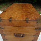 Naval officer chest in camphor