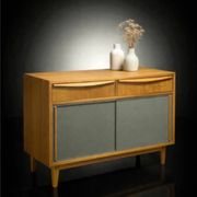 Oak chest of drawers spirit P. Guariche