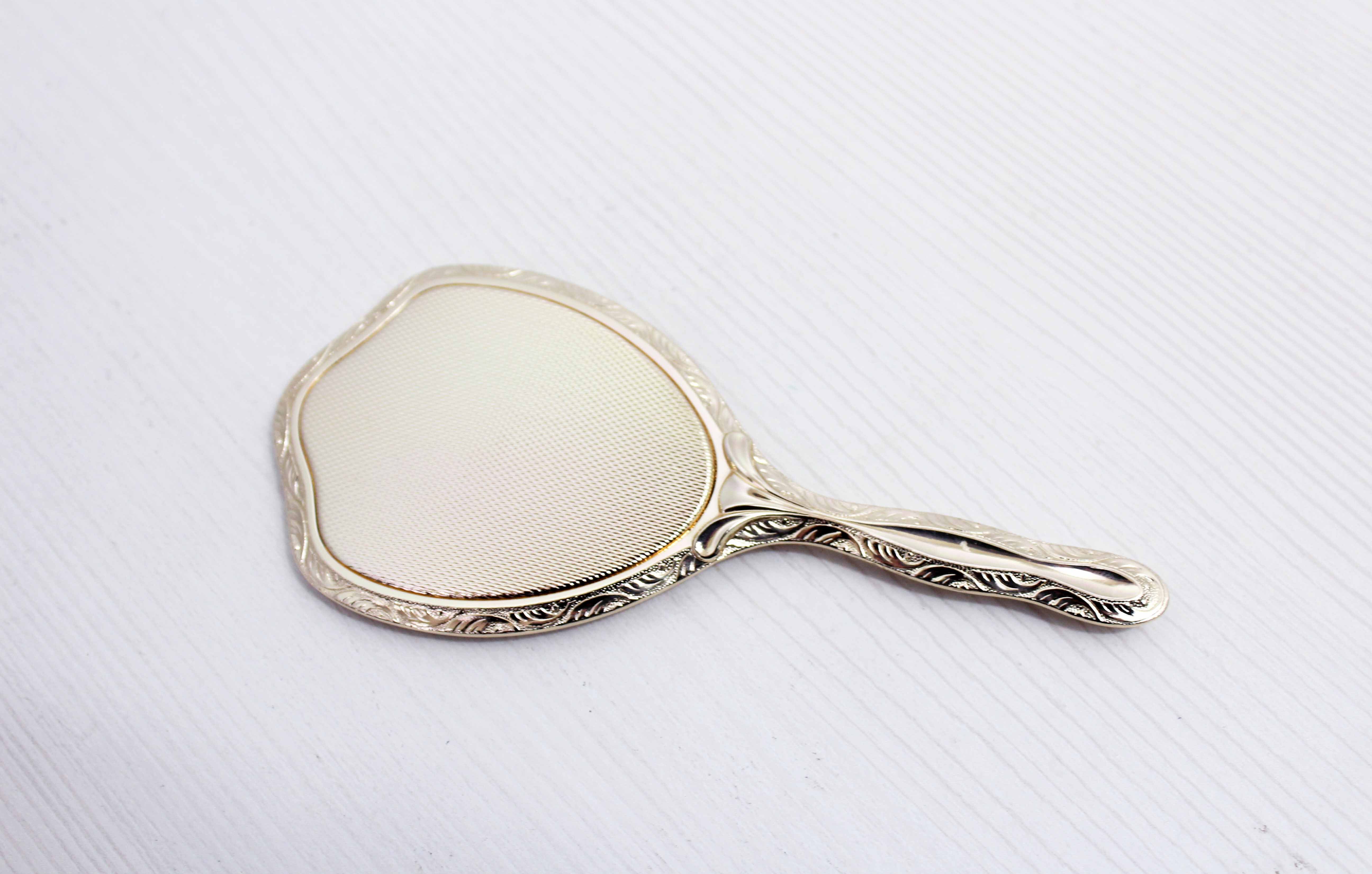 Vintage hand mirror