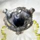 Glass bowl and Art Nouveau regulator