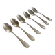 Set of 6 small spoons
