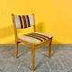 Set of 6 mid-century oak dining chairs by Uldum Mobelfabrik 1960s