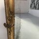 Louis XV style mirror in wood and gilded stucco, 19th century