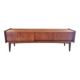Scandinavian design sideboard in vintage teak